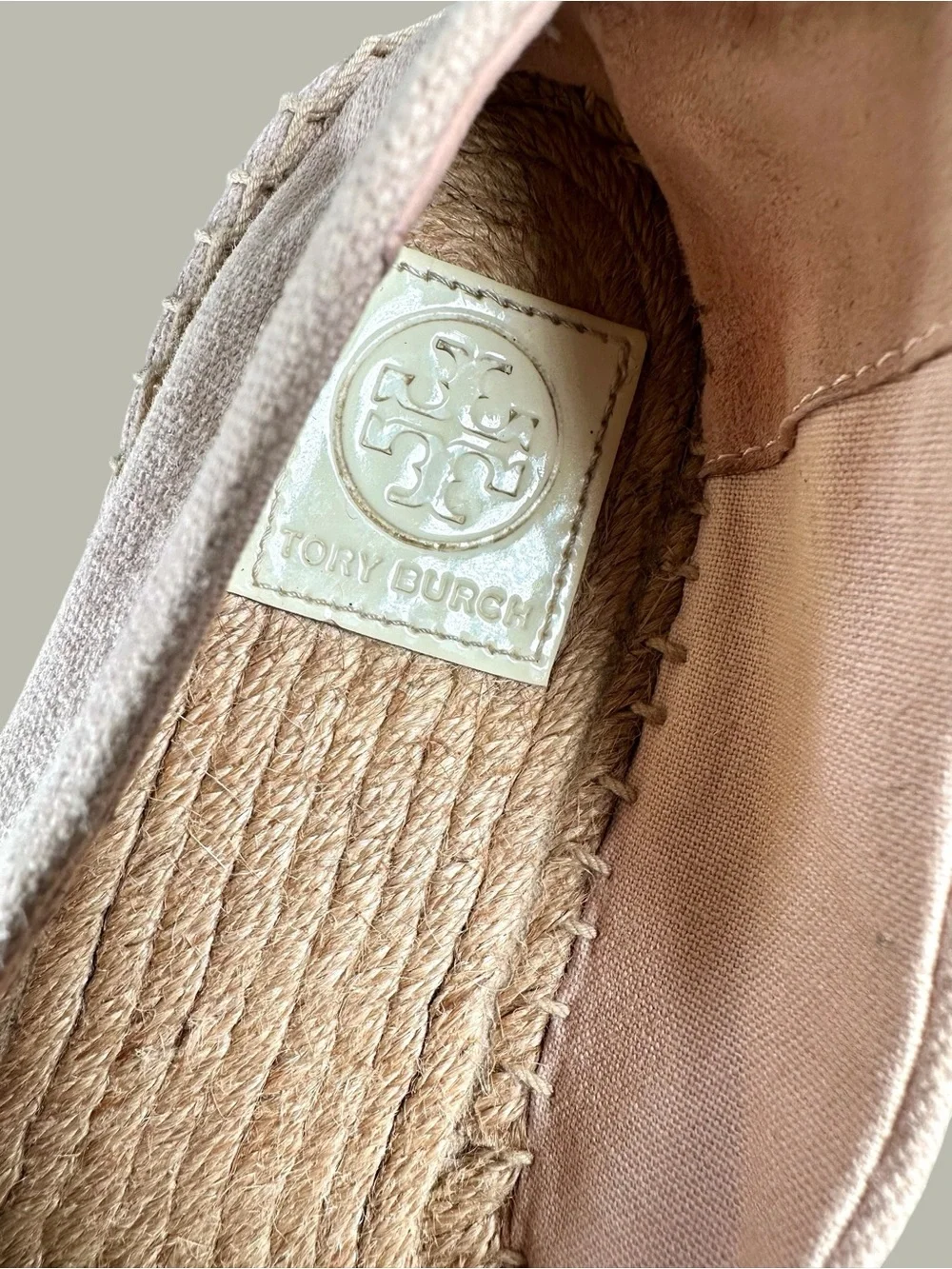 Tory Burch Poppy Logo Espadrille Flats